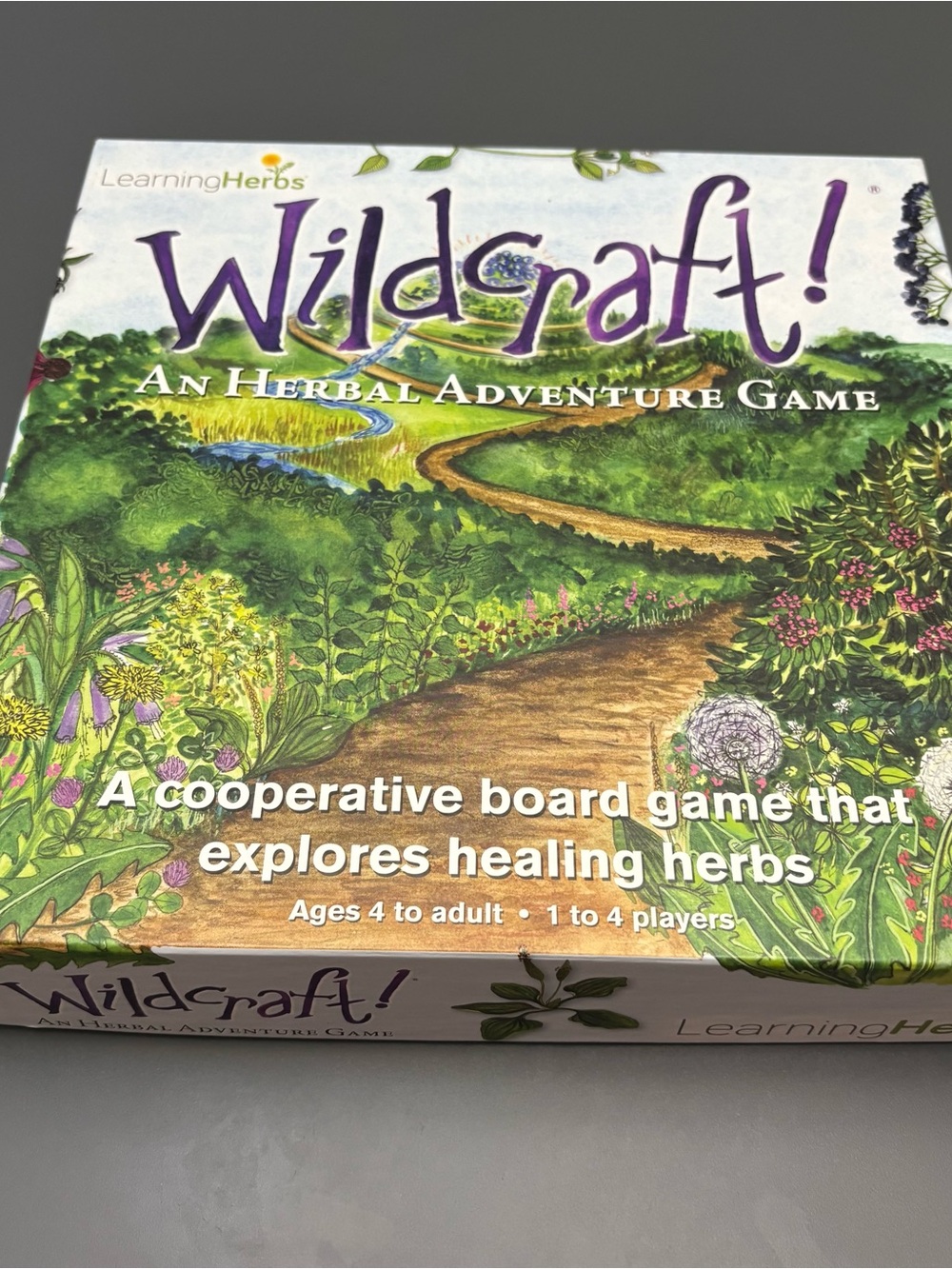 Wildcraft! An Herbal Adventure Board Game Learning Herbs COMPLETE Educational